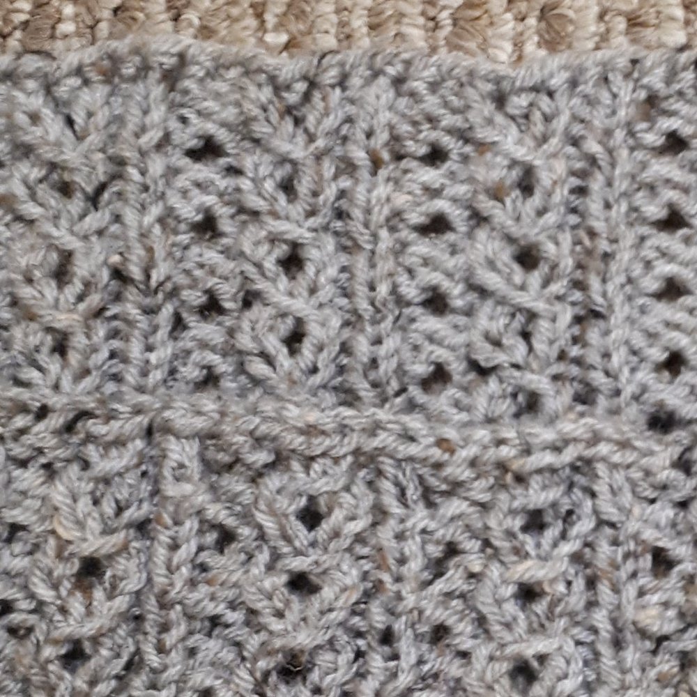 Grey Heather Infinity Scarf - Picture 4 of 6